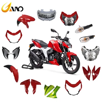 Newest style TVS APACHE RTR 160 4V 2022 2023 Motorcycle Full Plastic Fairing Body Kit Alibaba