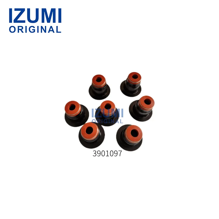 Αυθεντικό δηζελ μέρος IZUMI για κινητήρα Cummins 6BT, σφράγισμα άξονα βαλβίδας 3901097 3921639 3921640