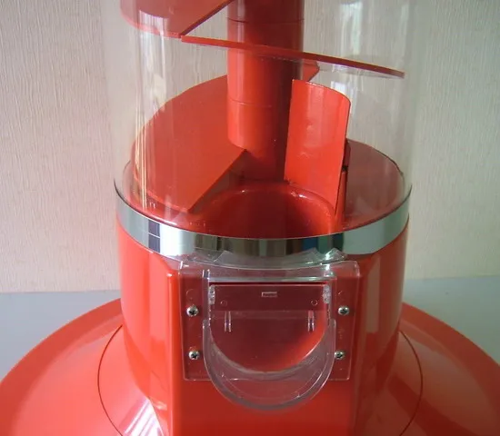 Produktbild von Kapselautomat / Kaugummiautomat – 240 Kapseln, 25 Cm Behälter, Ohne Münzeinwurf (orange)