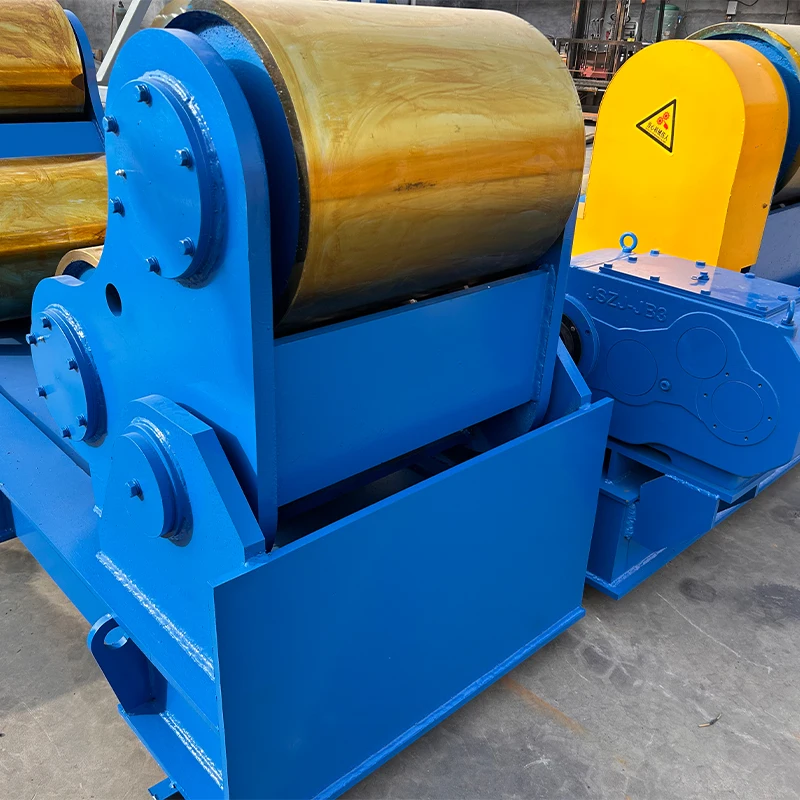Factory Wholesale Welding Positioner Rotator Small Tube Turning Rolls Rotating Welding Table Double Rubber Wheel Roller