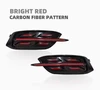 Fibra de carbono roja