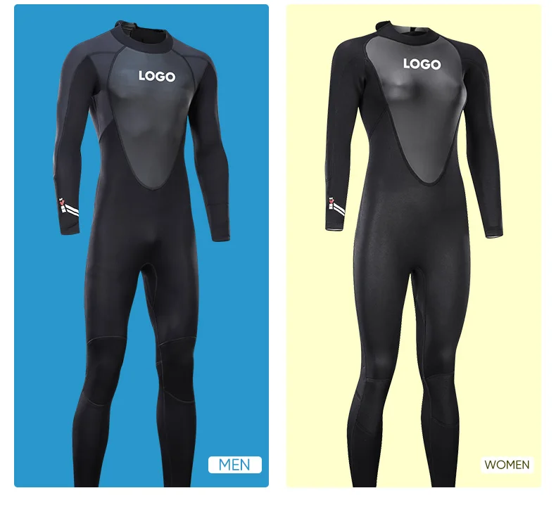 Surfing Wetsuit Wet Suit 3mm Neoprene Women Back Zip Long Sleeve
