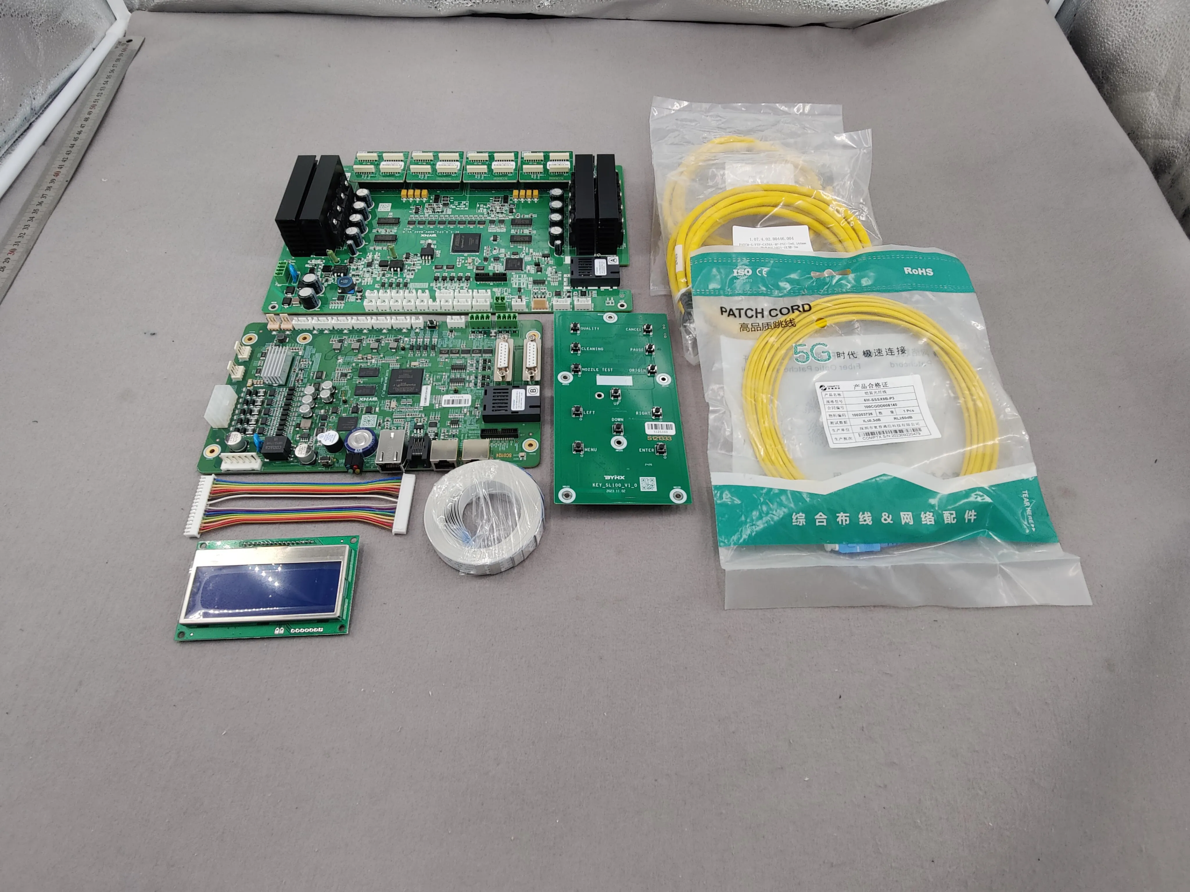 LETOP Technology Supports BYHX I3200 4-Head Inkjet Printer with New Mainboard Kit BYHX Board