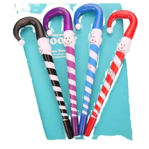 Christmas Magic Wand Plastic Logo Ballpoint Pen Cute Student Promotional Novelty Gift Supplies Prize Pen