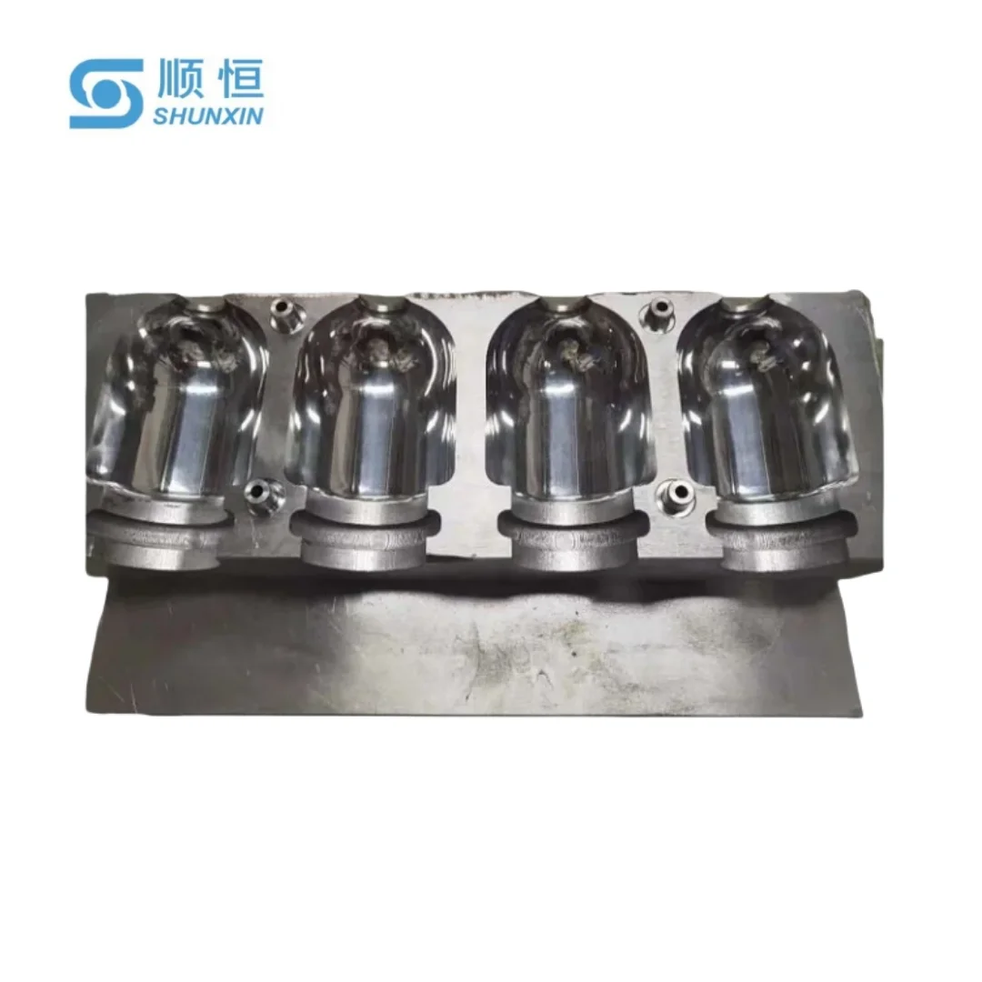 Blowing Mold for Semi Automatic Two Cavity PET Bottle Blow Molding Machine up to 2 Liters Steel Moulds