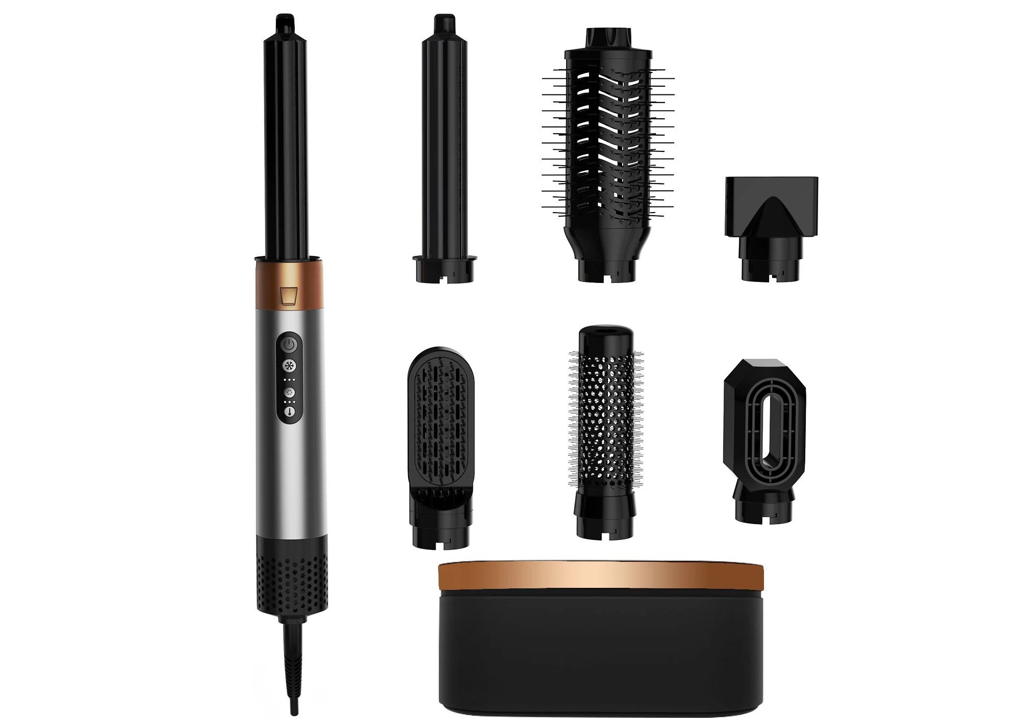 8 in 1 Styler Hair Dryer - High Speed Negative Ion Blow Dryer Brush