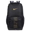 Black with gold logo