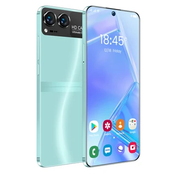 2024 New Design S24 Ultra+ 5G Foldable Android 13 Smartphone HD LTE 12+512GB Huge Memory Deca Core Hot Selling S Fold 24 Mobile