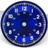 Blue with white