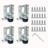 4 small screws with 24 pieces and hex socket (packed in bag)