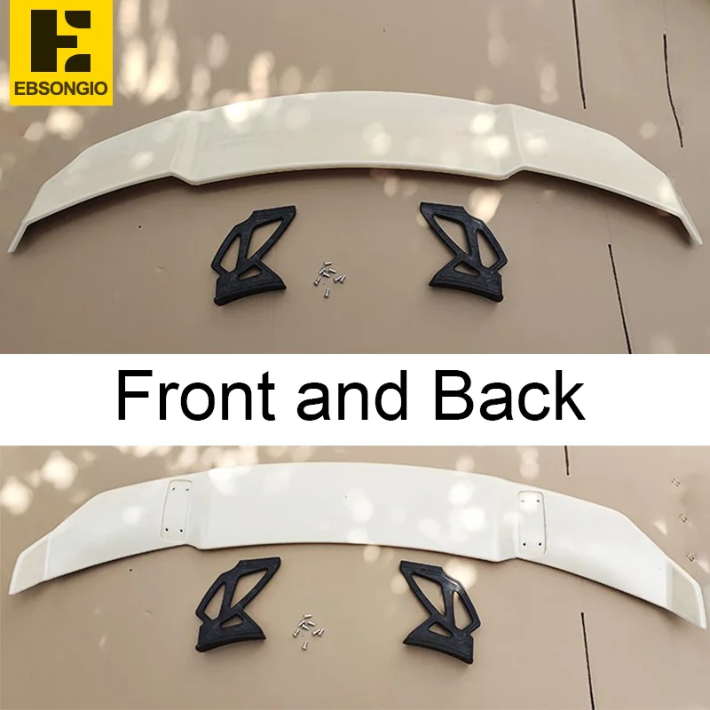 thumbnail image 2 of Glossy Black Rear Trunk Spoiler For BMW E46 E90 325i 335i 330i – RY_TECH 7237T 2 of 6