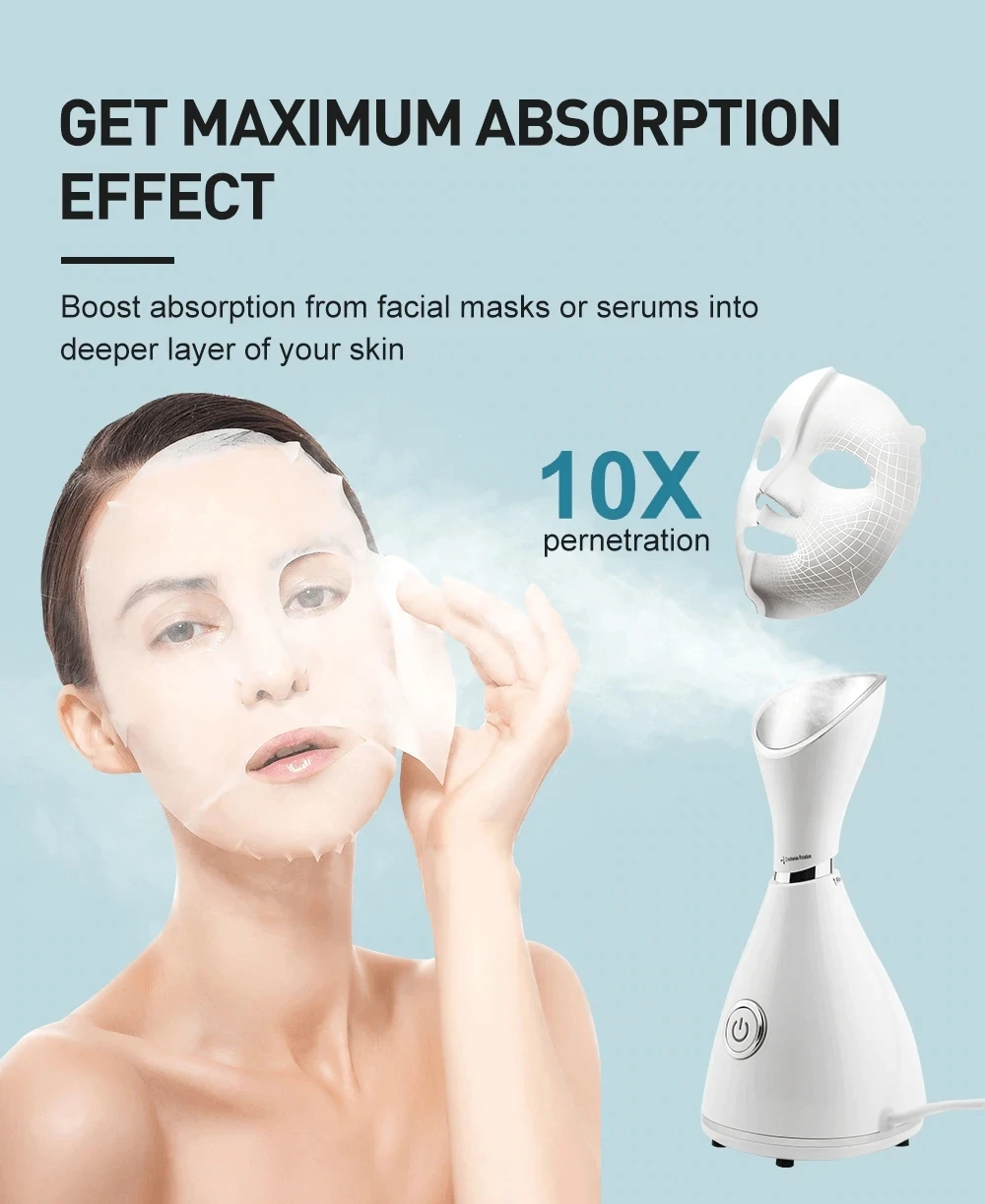 Most Popular Items Professionals Nano Face Streamer Facial Steamer And