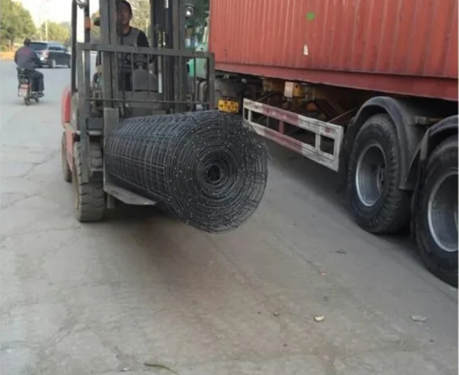 concrete wire mesh roll