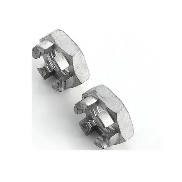 Slotted Hex Castle Nut M5 M6 M8 M10 M12 M16 in A2 StainlessDIN 935 