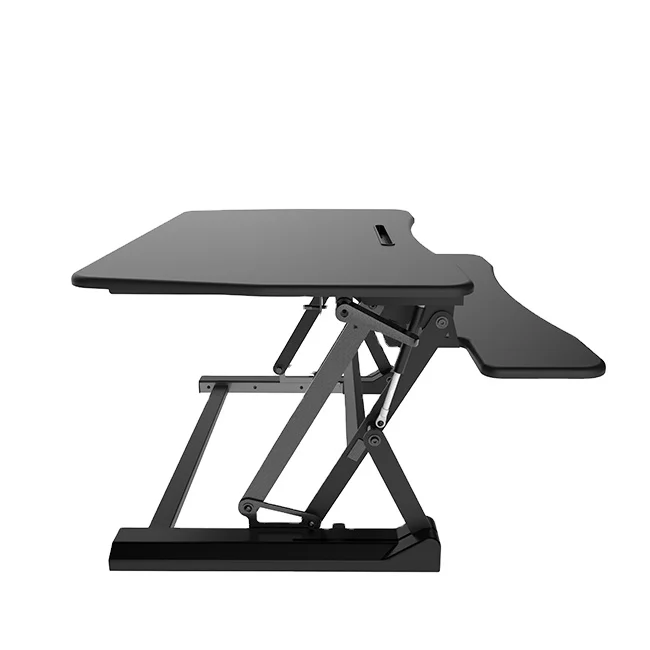 Ergonomic Healthy Desktop Sit To Stand Computer Desk With Keyboard Tray Buy Computer Desk Sit To Stand Computer Desk Healthy Desktop Computer Desk Product On Alibaba Com