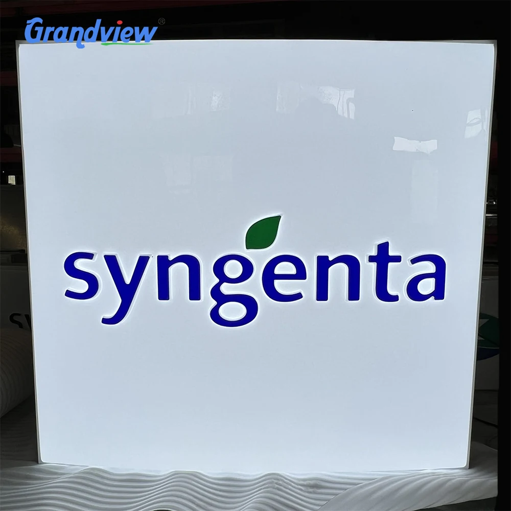 Материал ACP и индивидуальный дизайн двухсторонний СВЕТОДИОДНЫЙ знак пилона рекламный