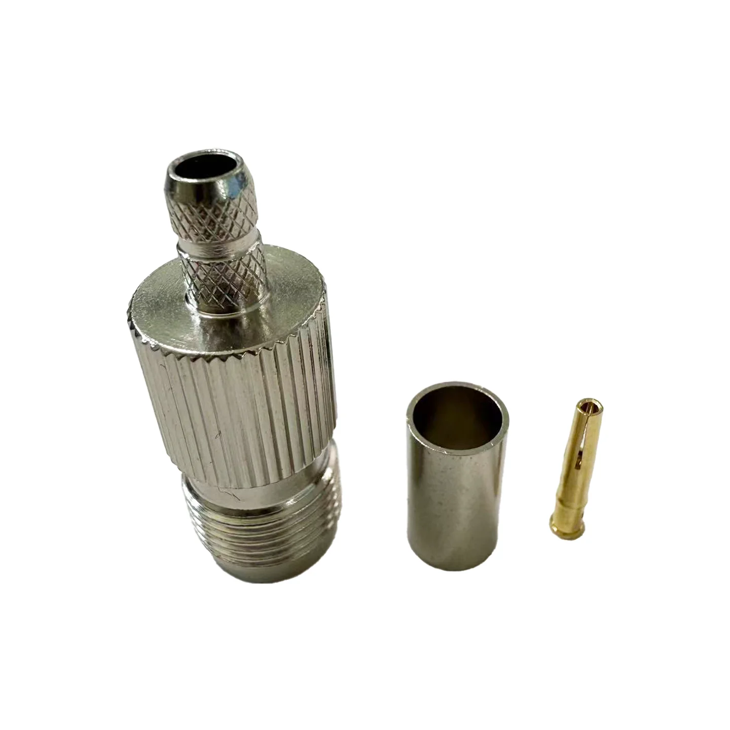 Factory Supply TNC-C-K3 RF Coaxial Connector TNC Female Connector Crimp RG58 RG142 Cables