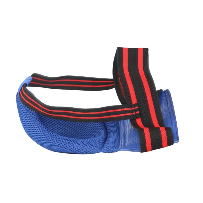 High Duality Groin Protection Kick Boxing MMA Sports Maya Hide Leather Boxing Equipment Crotch Guard for Sale
