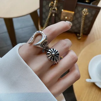 AA018877 Flower Design Jewelry Rings For Women Men