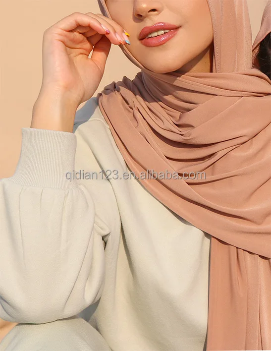 Jilbab Jersey,Serat Bambu Syal,Bambu 