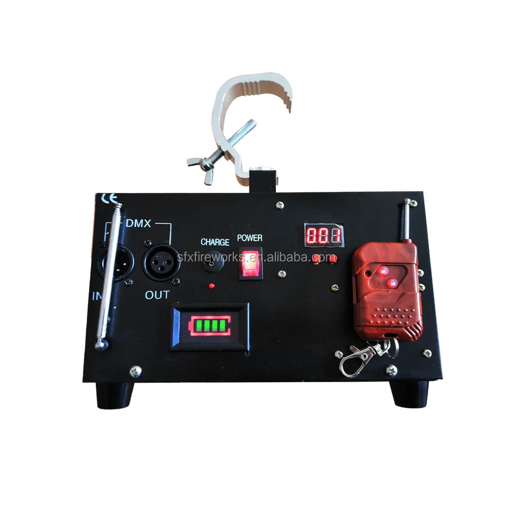 Stage Pyrotechnic Titanium Powder Cold Spark Fountain Event Decoration Equipment Firework  Wireless Wedding Sparkler Machine