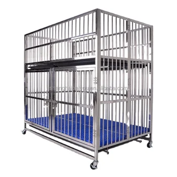 high quality collapsible stainless steel dog kennel cage animal cages 304
