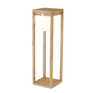 Vertak Garden Outdoor Wood  Decorative Solar Lawn Light