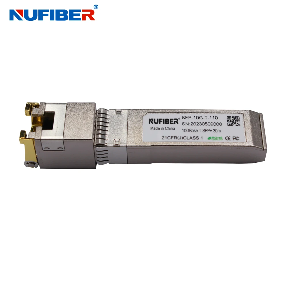 Sfp-10g-t 10gbase-t 10g Sfp+ Copper Rj45 30m Transceiver Module ...
