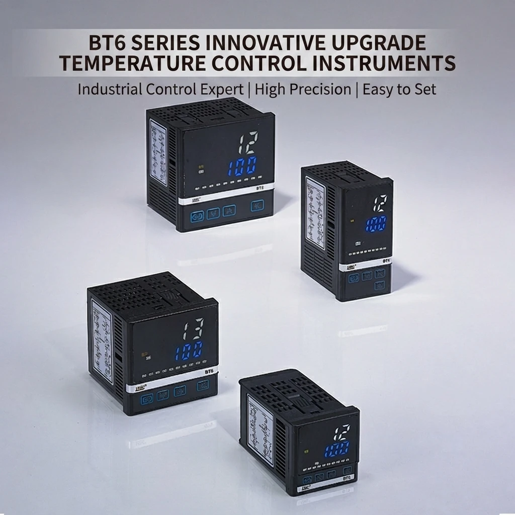 XRKC BT6-A/B/D/E 1220 Auto Tuning PID Temp Controller with LCD Display SSR Relay Output Customizable ODM/OEM Smart Thermostat