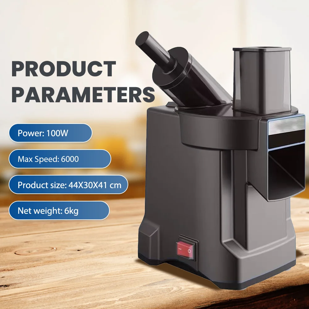 Awtomatikong Pangkomersyal na Prosesador ng Pagkain, Elektrikal na Mandolin para sa Gulay, Chopper, Cutter na Makina para sa Restawran, Catering, Kusina ng Paaralan RTS