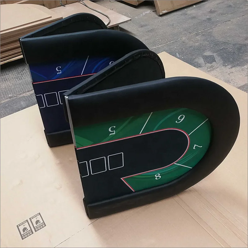 Чемпион складной стол для покера с подходящей тканью скоростной игры