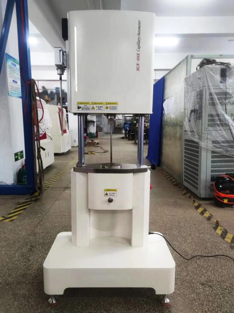 Lab High Efficient 20 KN Capillary Viscometer Computerized Capillary Rheometer Automatic Clearing