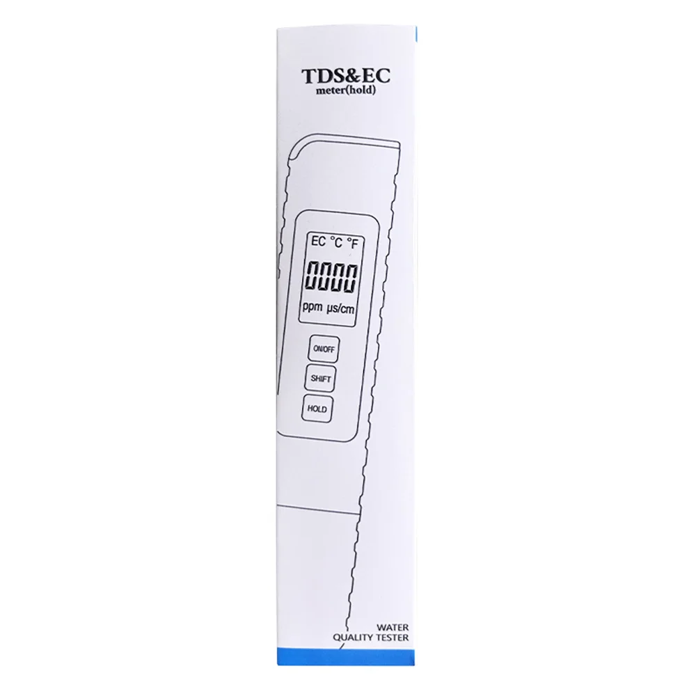 2024 Nuutste TDS EC TEMP 3-IN-1 Tds Watermeter Tds Toetser