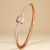 Rose gold slim-waist bracelet
