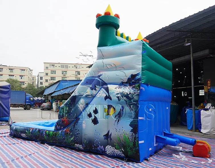 Commercial Water Slide Used Inflatable Kids Water Slide For Sale