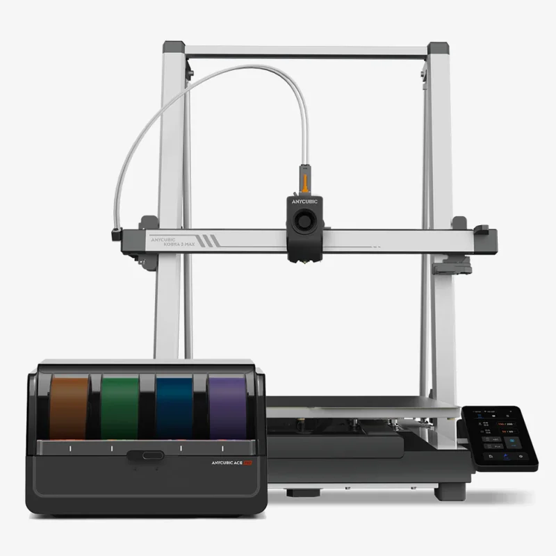 Anycubic Kobra 3 Max Combo 3D Printer - Large 420x420x500mm Multi
