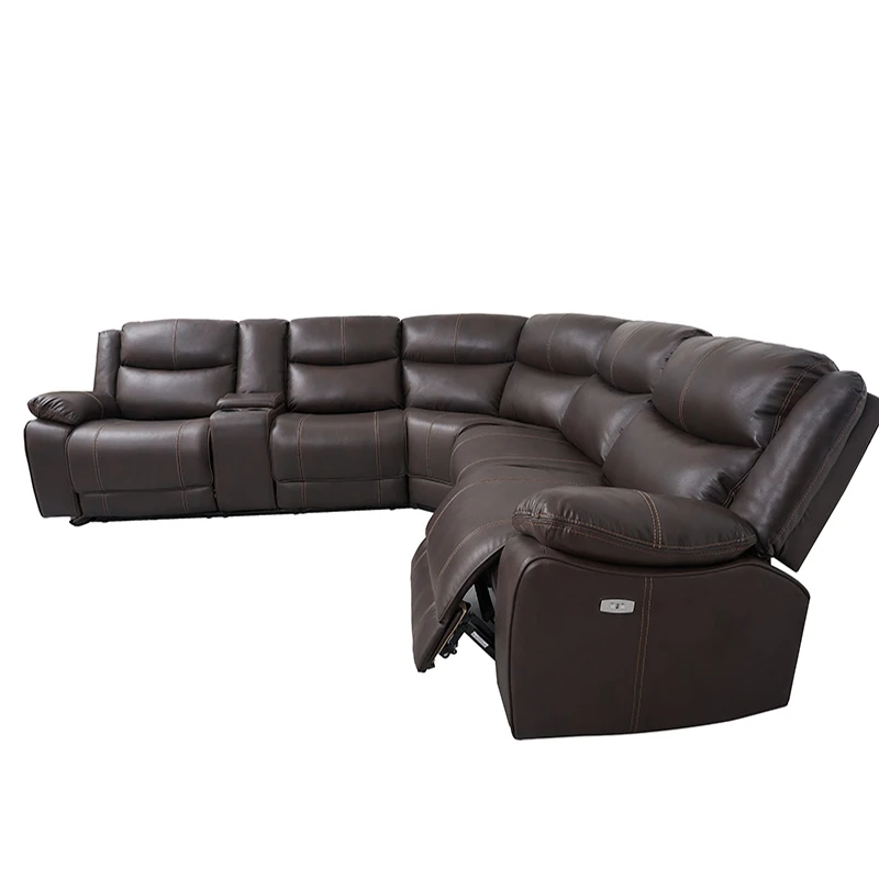 Hot Sale Functional Power Reclining Corner Sofa 333009