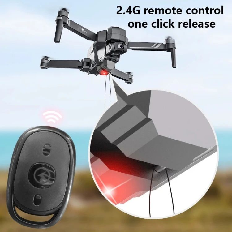Drone Universal Transport Thrower Drop Device With Remote Control Fishing Drone air Dropper With Controller