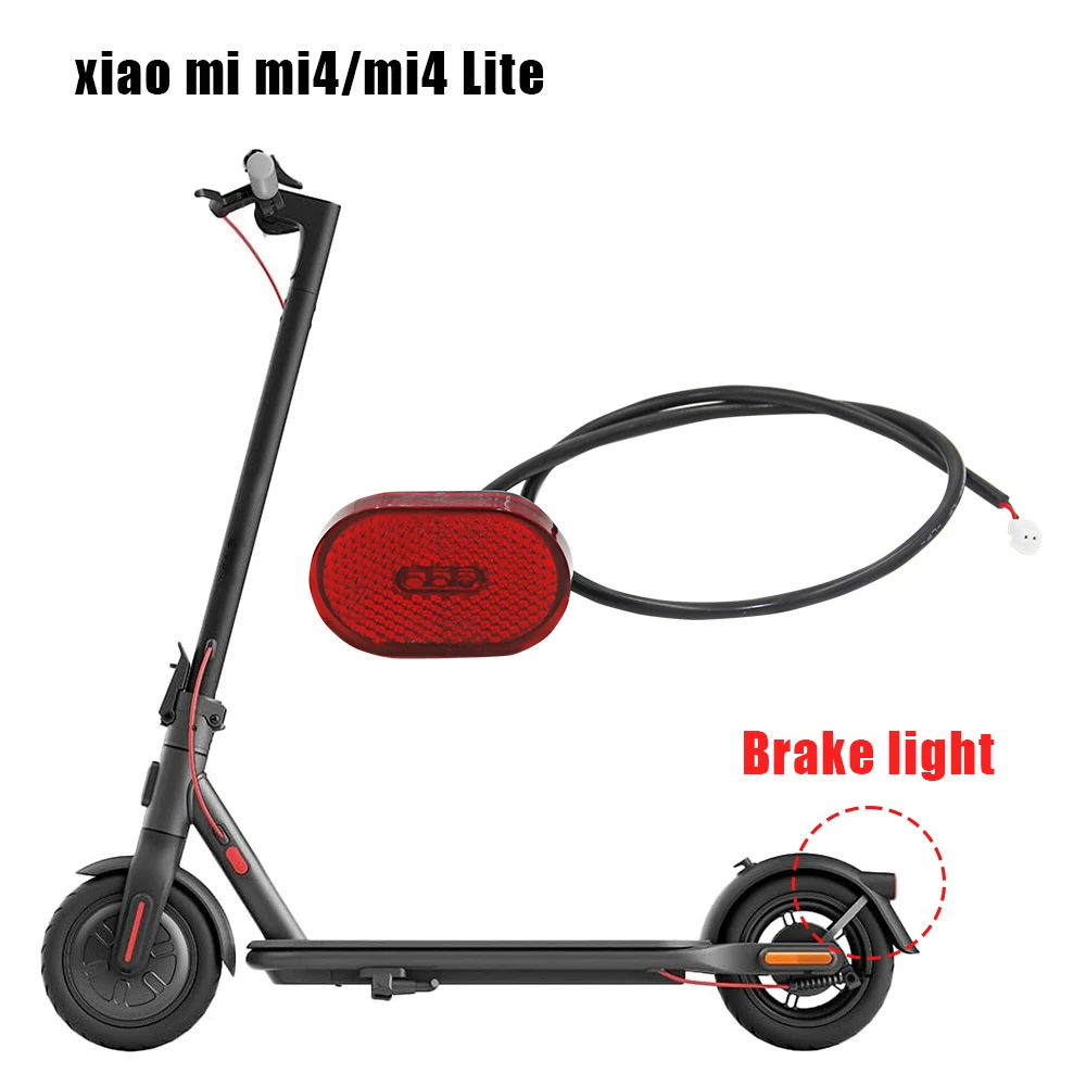 Mi.mi4 Llite Ultra Scooter Part Taillight Lamp Rear Fenders for Electric Scooter Mi.mi4 Llite Ultra Accessories