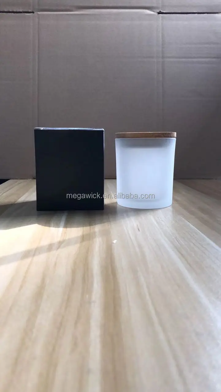 Luxury Empty Black Glass Candle Jar With Silver Zinc Alloy Lid And A