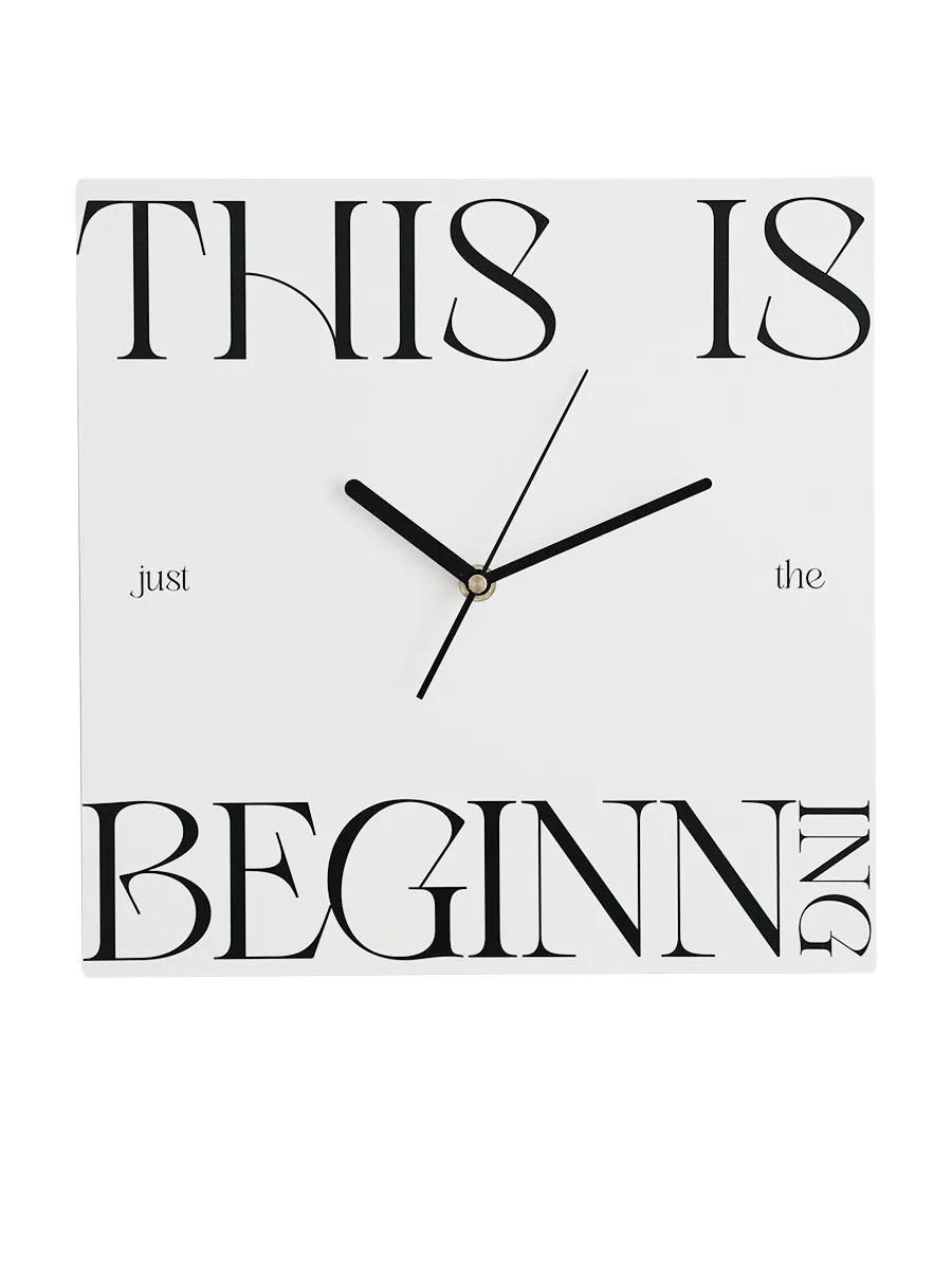 Factory Newest Custom Unique Smart Cardboard Decoration Desk Table Clock Battery Operated Household Table Clock