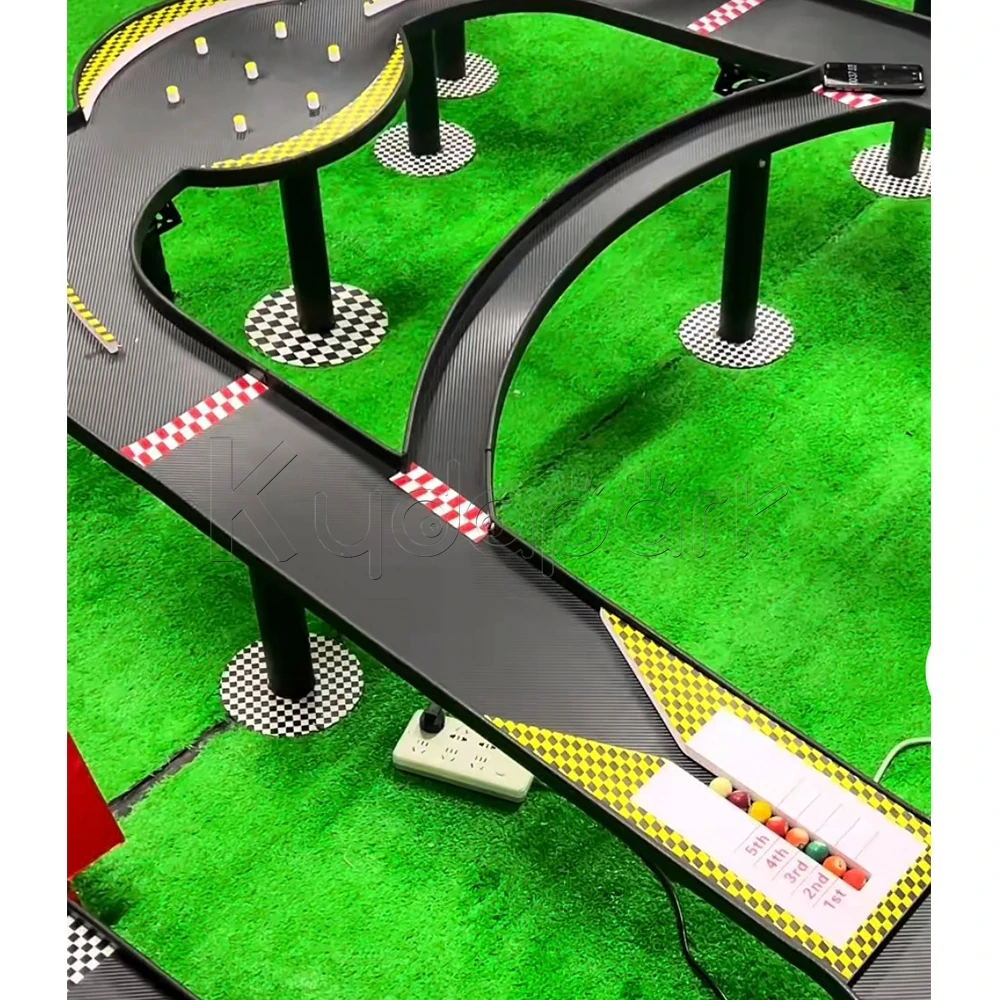 Pinball Ramp Track Custom Colorful Marble Pinball Racing Game Track Launcher for Engaging ...
