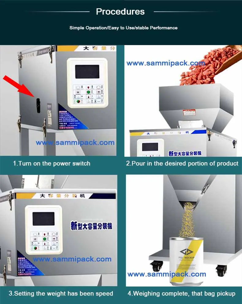 Vertical Pouch Grain Granule Tea Sachet Automatic Weighing Packaging Machine For Spices 6