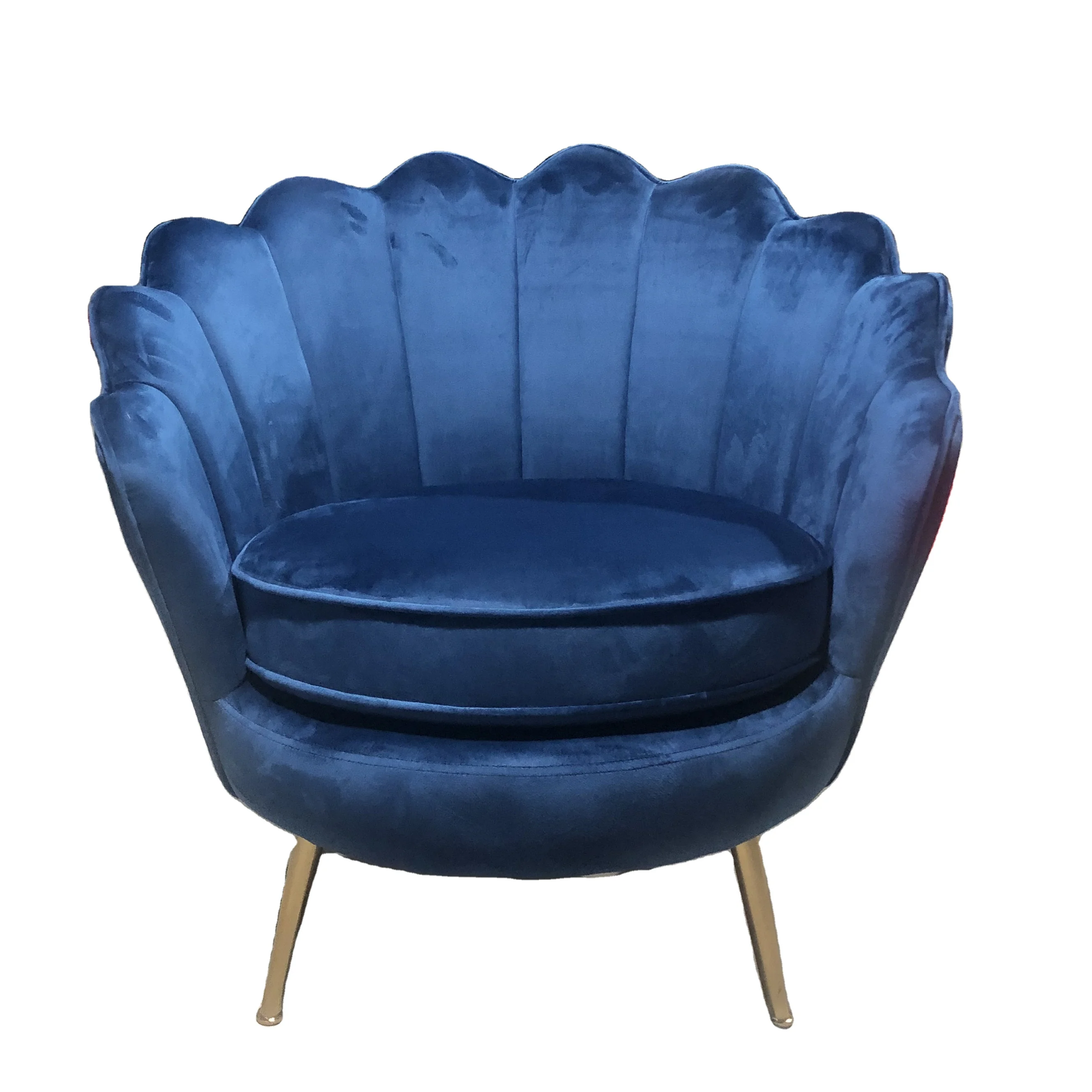 velvet petal chair