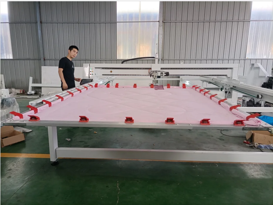 multi needle sewing machine for garment quilting machine long arm High quality Long arm quilting machine