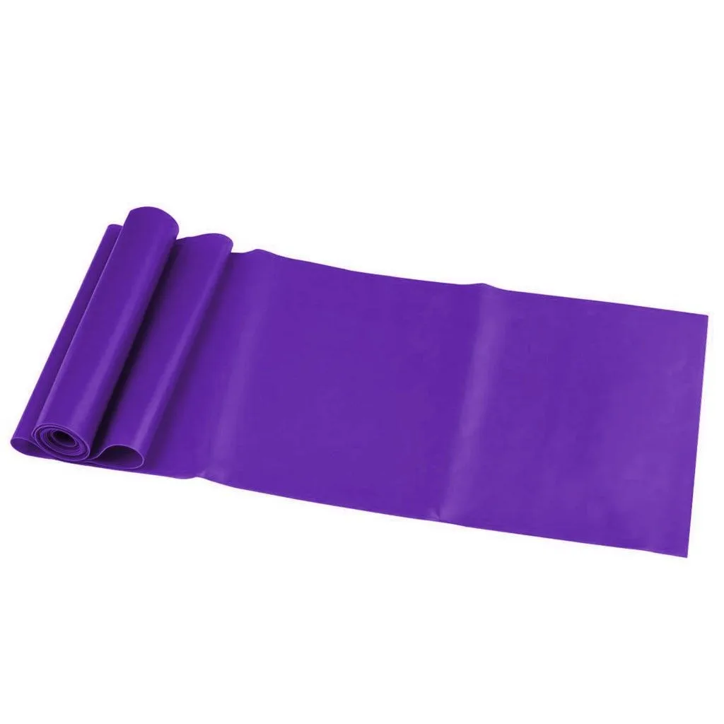 Customised High Strength Flat Resistance Bands Strech Band Latex Exercise Resistance Thera Band