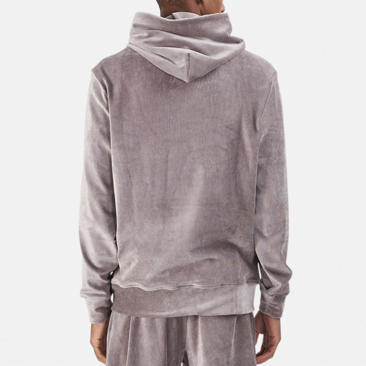 Piece Clothing Vendor Wholesale Oem Custom Made Logo Unisex Athletic  Velvet Valour Velour Tracksuit Men Sweat Suits Sweatsuit