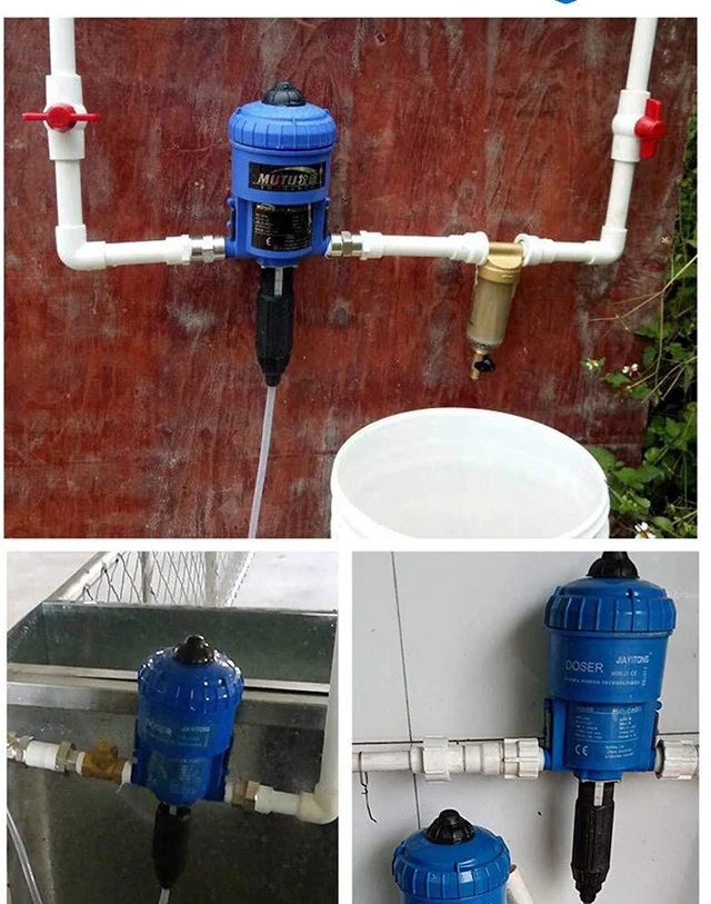 Pompa Dosatrice Ad Acqua - Per Fertilizzanti E Lavaggio Auto, Senza Alimentazione Elettrica