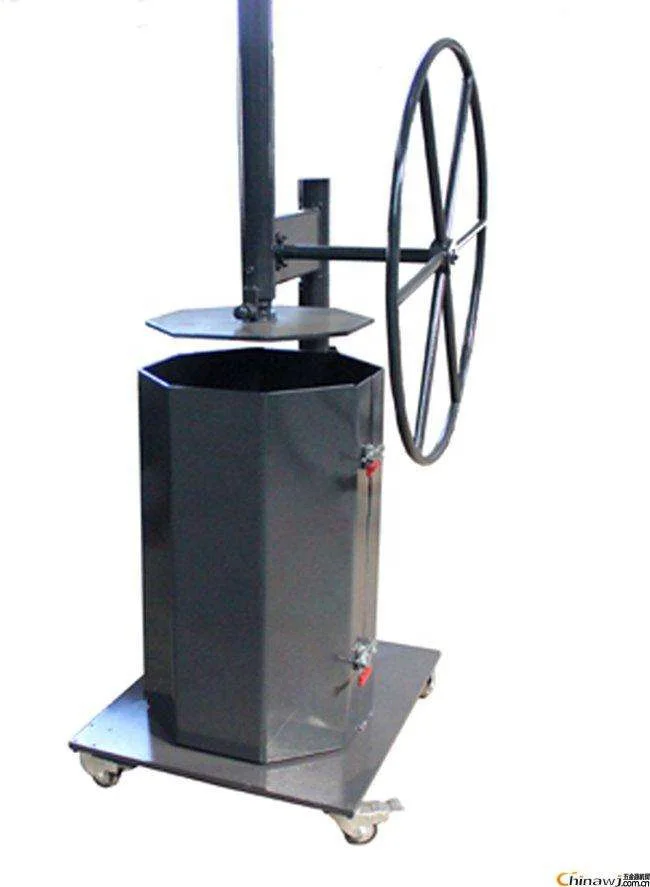 Waste Wheelie Bin Stocked Compactor Garbage Waste Compactor Manual Trash Compactor