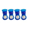 Scimmia blu cartone animato